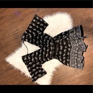 Trixxi Elephant V-Neck Romper